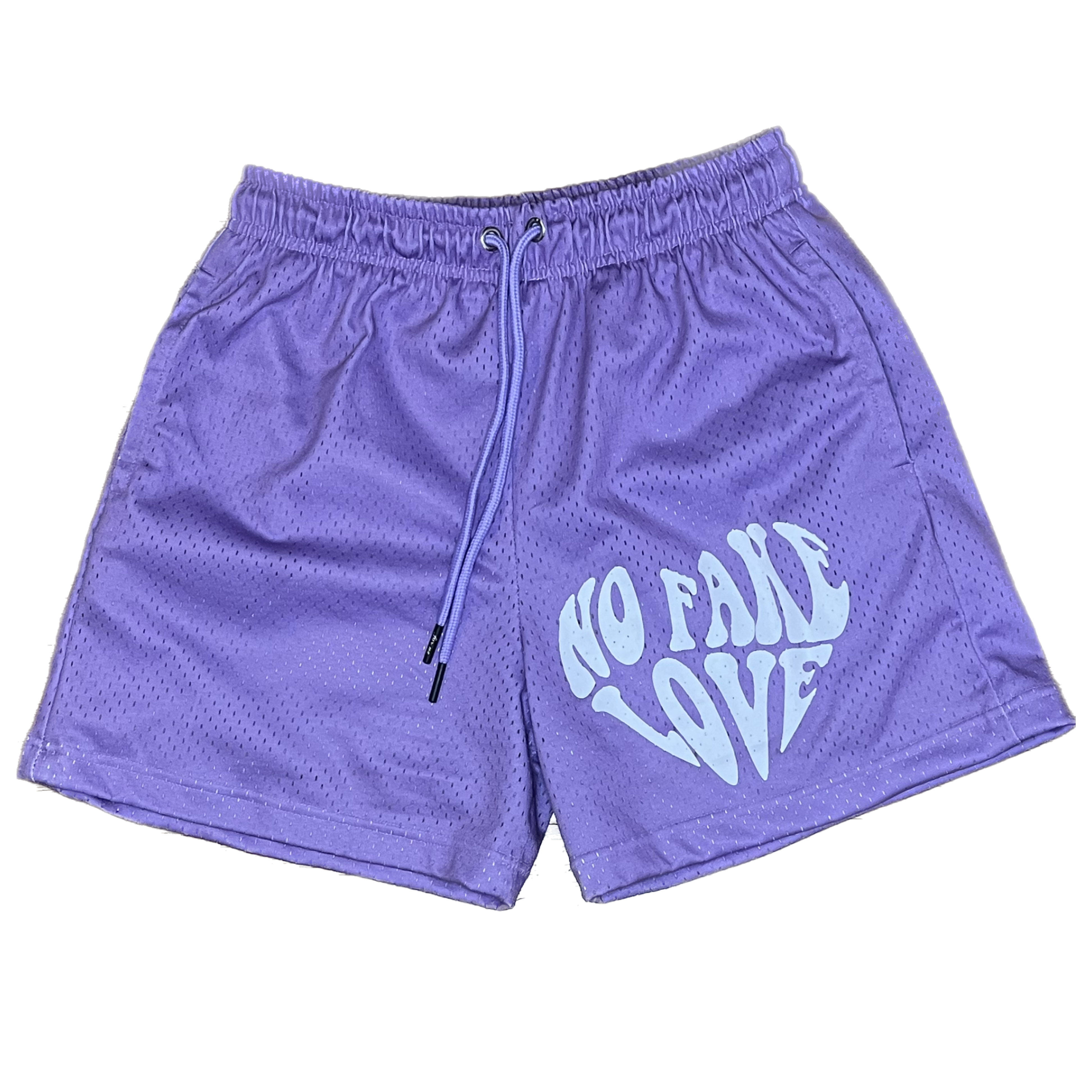 Purple No Fake Love Shorts