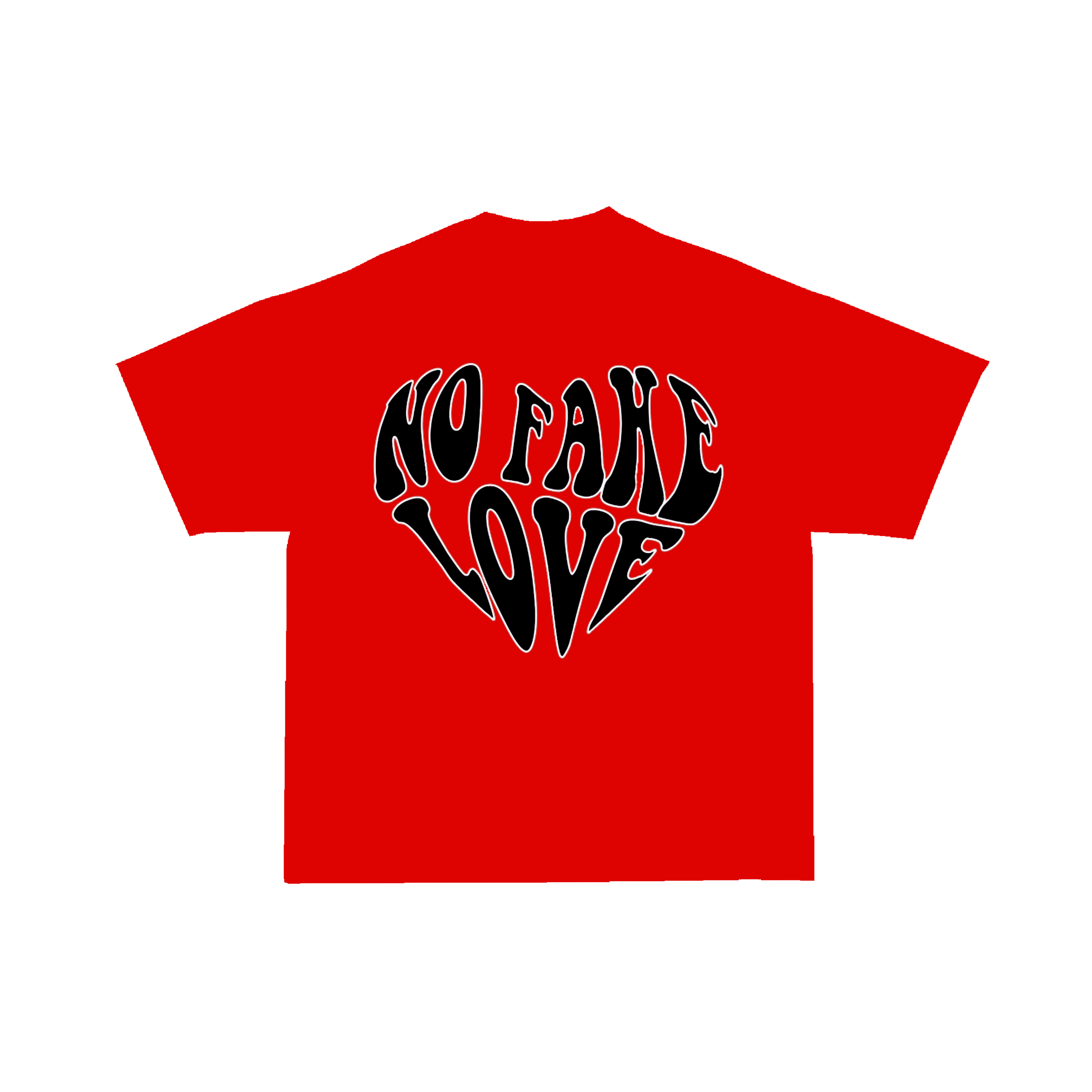 Red No Fake Love Shirt